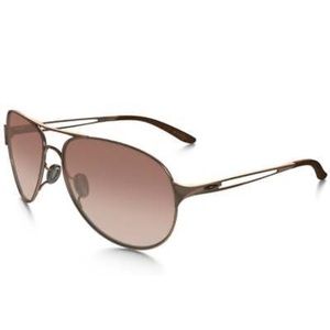 Oakley Caveat Aviators- Rose Gold Polarized